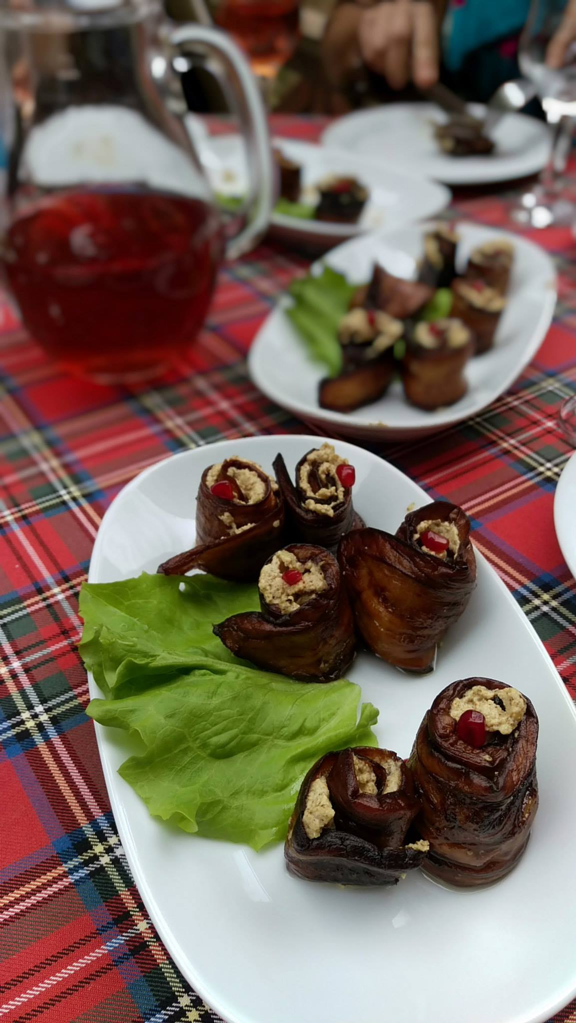 Georgian Aubergine Rolls