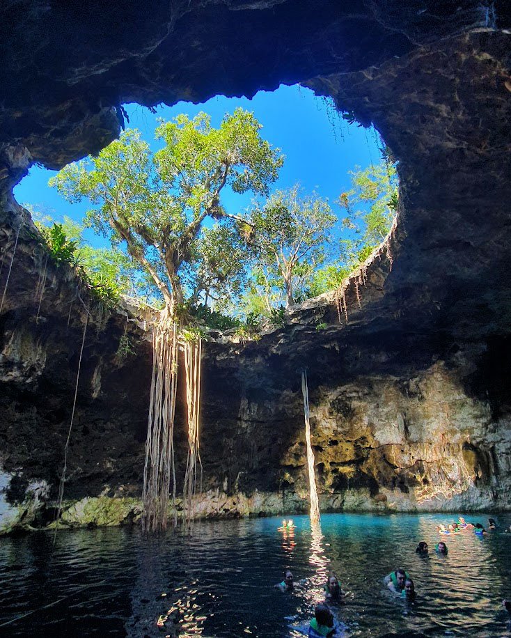 Xoch Cenote in Santa Barbara Cenotes, Yucatan, Mexico