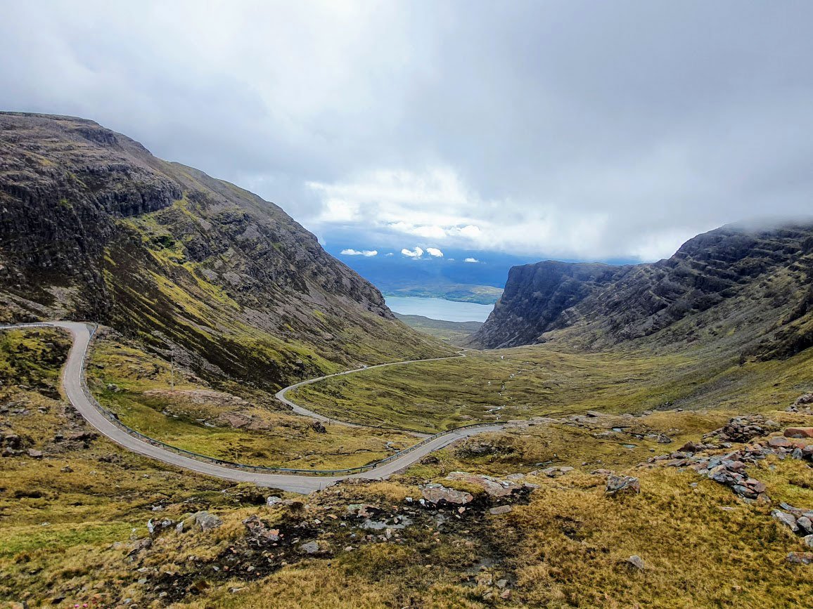 Bealach Na Ba road pass, Applecross Peninsula, Scotland