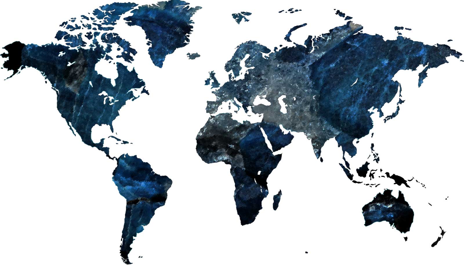 Hidden Gem Destination World Map
