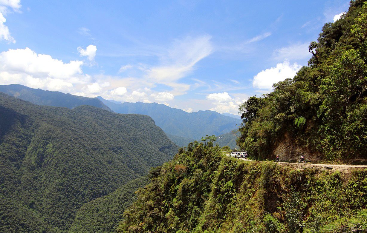 Cycling the Death Road, Bolivia
