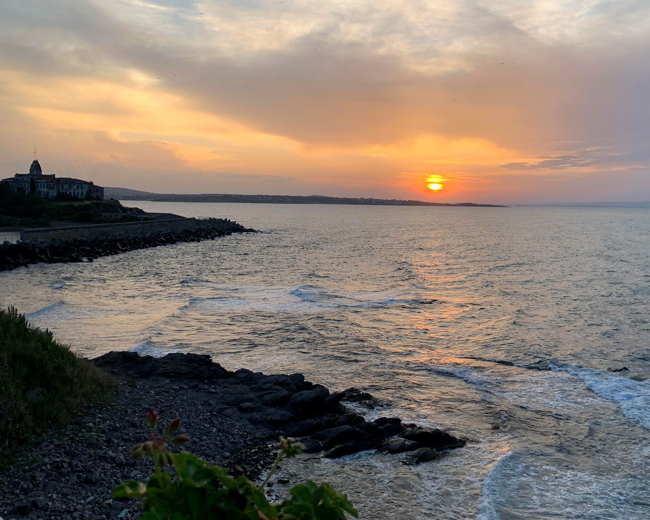 Sozopol Sunset from Neptune Restaurant