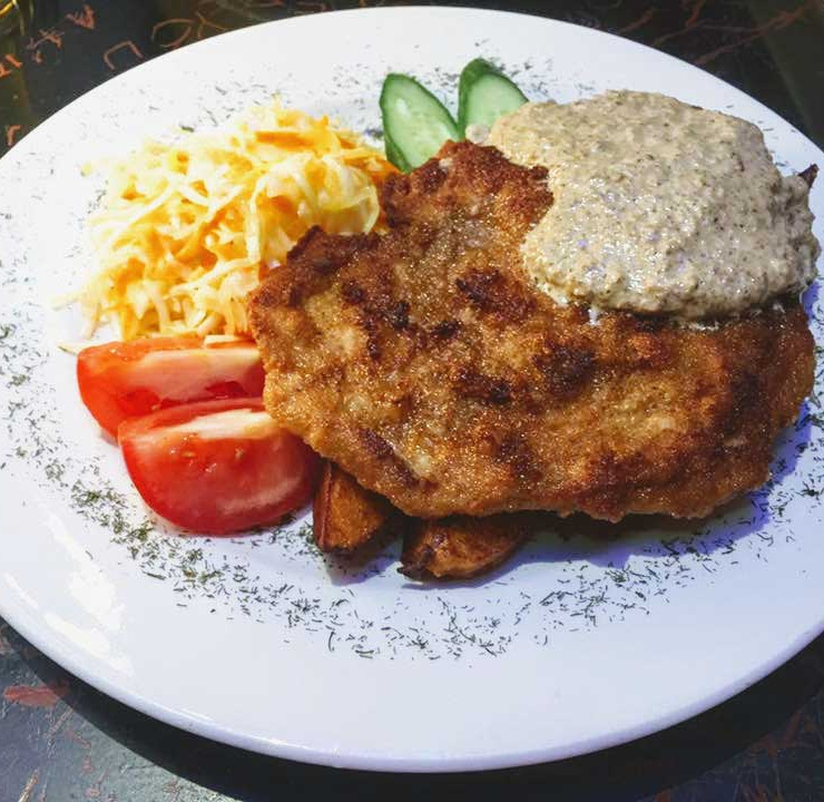 Smilte Lithuanian Restaurant Potato Dish
