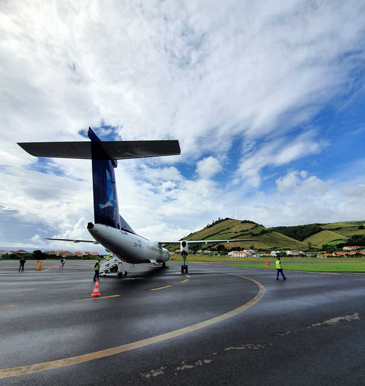 Airport in Azores