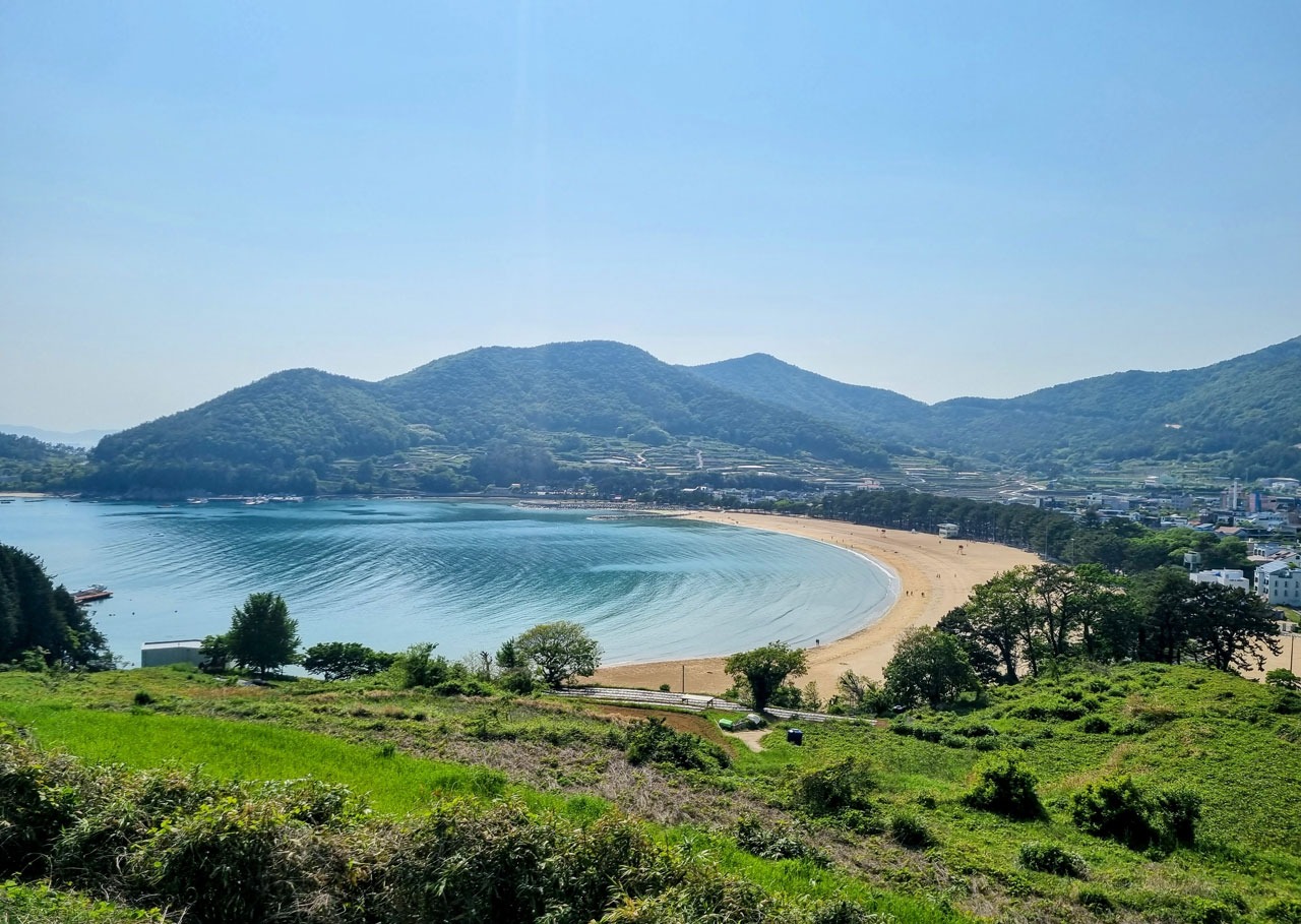 Sangju Silver Sand Beach, Namhae Island, South Korea