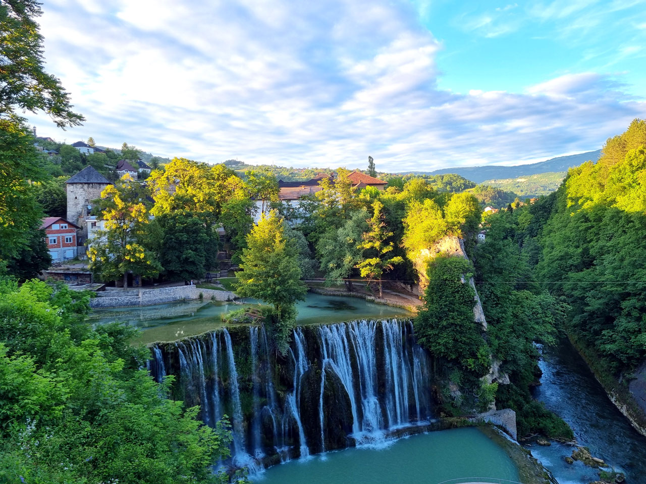 Jajce waterfall, Bosnia & Herzegovina