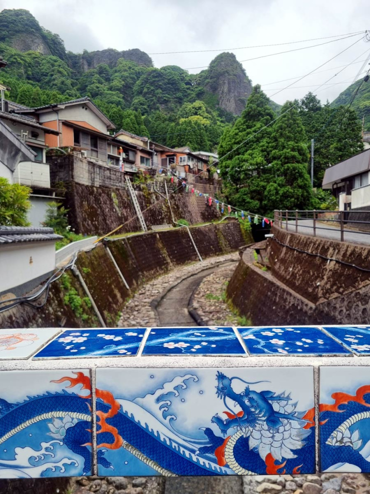 Bridge in Okawachiyama village