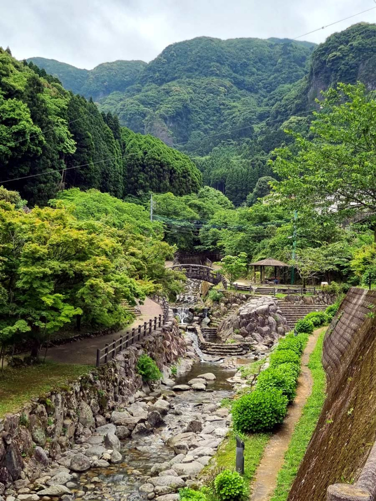 Park in Okawachiyama village