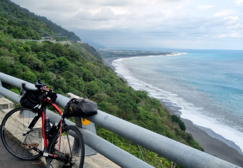Taiwan East Coast road near Taimali, Taitung County, Taiwan