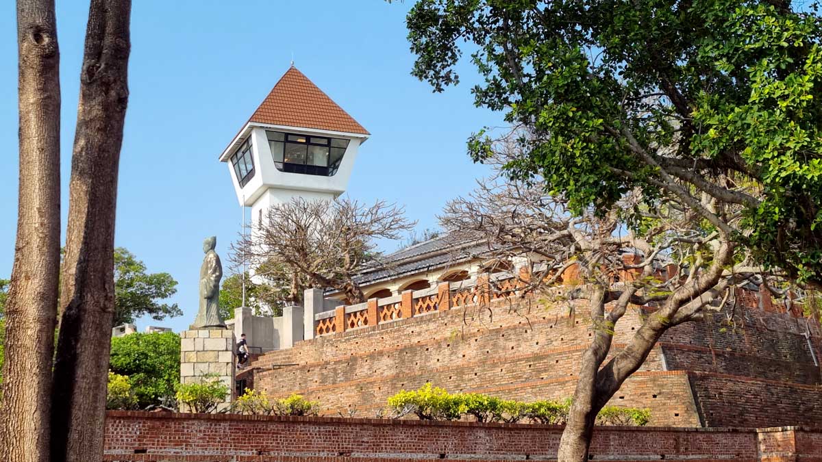 Cikhan Tower in Fort Zeeland, Tainan, Taiwan
